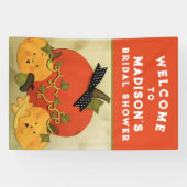 Bruiloft Welcome Bord Spandoek (Horizontaal)