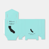 Bruiloft Welkom bij California Favor Box, State Ma Bedankdoosjes (Uitgevouwen)