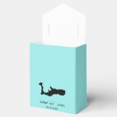 Bruiloft Welkom bij Grand Cayman Kaart Favor Box Bedankdoosjes (Geopend)