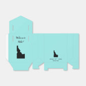 Bruiloft Welkom bij Idaho Favor Box State Kaart Bedankdoosjes (Uitgevouwen)