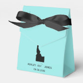 Bruiloft Welkom bij Idaho Favor Box State Kaart Bedankdoosjes (Voorkant Zijde)