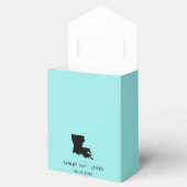 Bruiloft Welkom bij Louisiana Favor Box State Kaar Bedankdoosjes (Geopend)