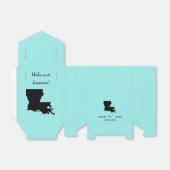 Bruiloft Welkom bij Louisiana Favor Box State Kaar Bedankdoosjes (Uitgevouwen)