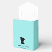 Bruiloft Welkom bij Minnesota Favor Box State Kaar Bedankdoosjes (Geopend)