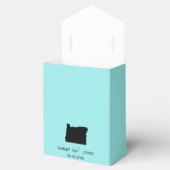 Bruiloft Welkom bij Oregon Favor Box, State Map Bedankdoosjes (Geopend)