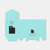 Bruiloft Welkom bij Utah Favor Box, kaart Bedankdoosjes (Uitgevouwen)