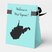 Bruiloft Welkom bij West Virginia Favor Box w / Ka Bedankdoosjes (Achterkant)