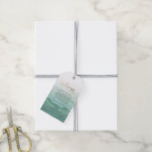 Bruiloft Welkom Gift Label - Waterverf Cadeaulabel (Met Touw)