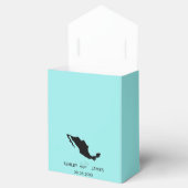 Bruiloft Welkom in Mexico Kaart Favor Box Bedankdoosjes (Geopend)