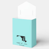 Bruiloft Welkom op Maryland Favor Box State Kaart Bedankdoosjes (Geopend)