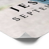 Bruiloft Welkom Paar's Foto Digitaal of Poster (Hoek)