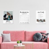 Bruiloft Welkom - Zittafel - Orde der Evenementen Muurkunst Sets (Woonkamer)