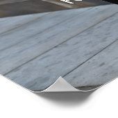 Bruiloft Welkomstbord Poster met Gepersonaliseerd  (Hoek)