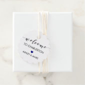 Bruiloft Welkomstgeschenk Labels voor hotelgasten, (In situ)