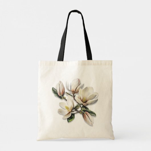 Bruiloft welkomstzak zuidelijke Magnolia bloemen Tote Bag (Achterkant)