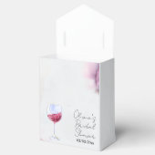 Bruiloft wijnmakerij bedankdoosjes (Geopend)