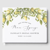 Bruiloft Yellow Lemon amalfi kust Gastenboek (Voorkant)