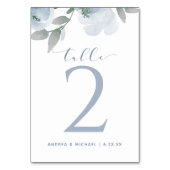 Bruiloft Zachte Waterverf Bloemen Boeket Stoffig B Kaart (Voorkant)