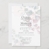 Bruiloft | Zelden daar Waterverf Eucalyptus Kaart (Voorkant)