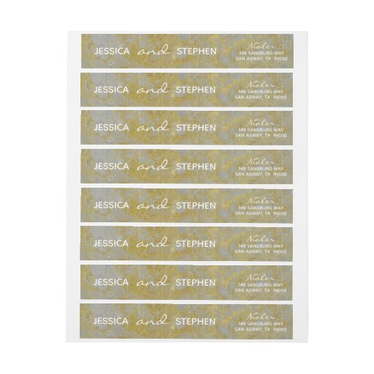 Bruiloft Zilveren voering (Vel)