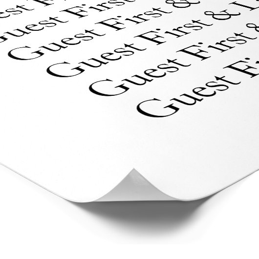 Bruiloft Zitkaarten | 12 Tabel Blauw Abstract Poster (Hoek)