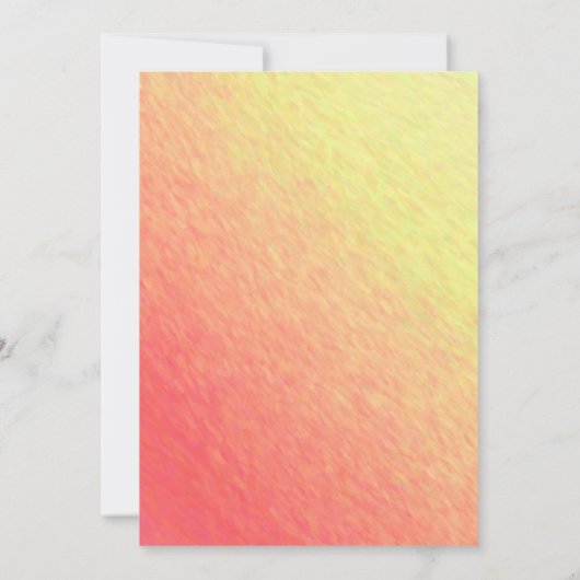 Bruiloft Zitkaarten-Sunrise Spectrum- Kaart (Achterkant)