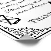 bruiloft zonder stopcontact poster (Hoek)