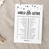 Bruiloft Zou Hij Liever bewerkbaar spel Kaart