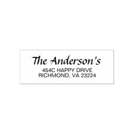 Bruiloft Zwart en Wit Modern Thema Zelfinktende Stempel