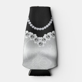 Bruiloft - Zwart Stropdas Affair - Fleskoeler Flesjeskoeler