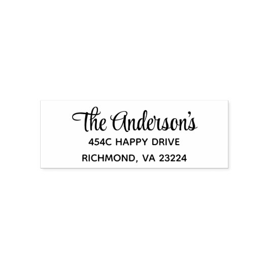 Bruiloft zwart-wit thema zelfinktende stempel (Design)