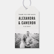 bruiloft | Zwarte Tekst op Wit met Foto