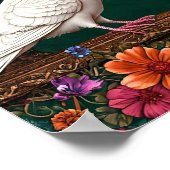 Bruiloftduiven Poster (Hoek)