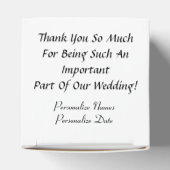 Bruiloften Bruidsmeisjes Favor Box Bedankdoosjes (Bovenkant)