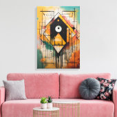 Bruiloften Cadeaus Geniet van de Herinneringen Fot Canvas Afdruk (Insitu (Woonkamer))