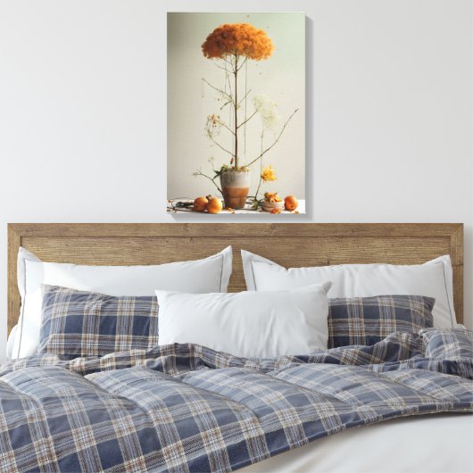 Bruiloften Cadeaus Geniet van de Herinneringen Fot Canvas Afdruk (Insitu (Slaapkamer))