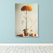 Bruiloften Cadeaus Geniet van de Herinneringen Fot Canvas Afdruk (Insitu (Houten vloer))