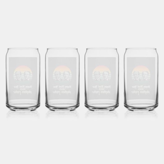 Bruiloften en feestbenodigdheden > Bachelor Party  Blikvorm Glas (Achterkant)