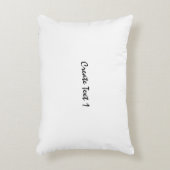 Bruiloften Gifts & Favors Creëer Tekst gedrukt Nic Accent Kussen (Voorkant(Verticaal))