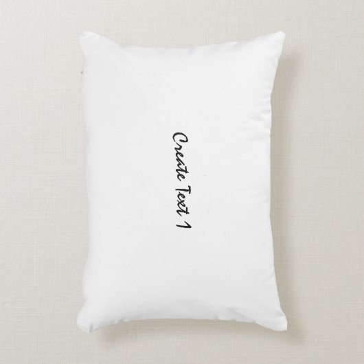 Bruiloften Gifts & Favors Creëer Tekst gedrukt Nic Accent Kussen (Voorkant(Verticaal))