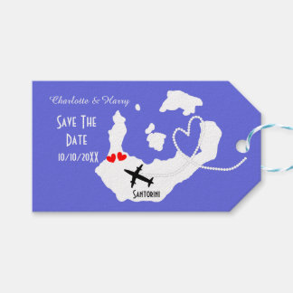 Bruiloften in het buitenland Santorini Save the Da Cadeaulabel