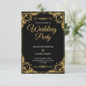 bruiloften kaart (Staand voorkant)