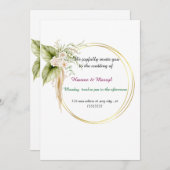 Bruiloften Kaart (Voorkant / Achterkant)