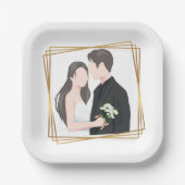 Bruiloften Papier Bord (Voorkant)