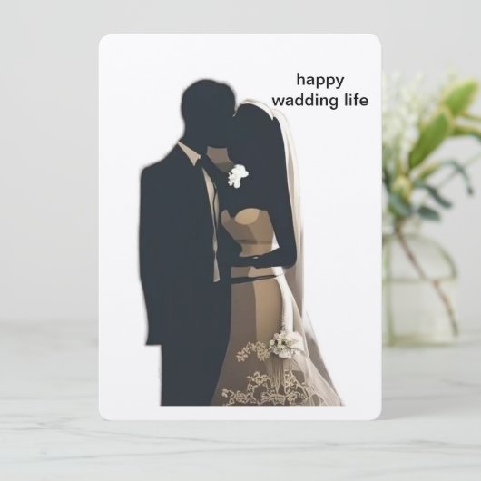 bruiloften Uitnodigingen en briefpapier (Staand voorkant)