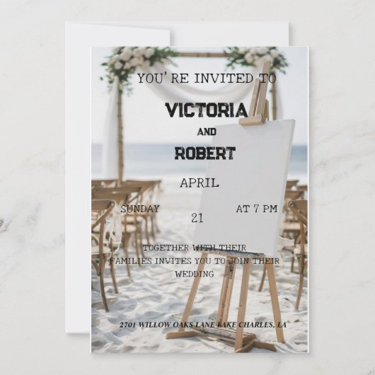 Bruiloften Uitnodigingen Uitnodigingen bruiloft Ui (Voorkant)