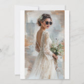 Bruiloften Uitnodigingen Uitnodigingen bruiloft Ui (Achterkant)