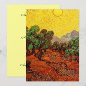 Bruiloften,Vincent van Gogh Olijfbomen (Voorkant / Achterkant)