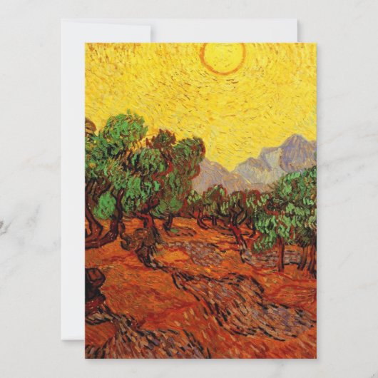 Bruiloften,Vincent van Gogh Olijfbomen (Voorkant)