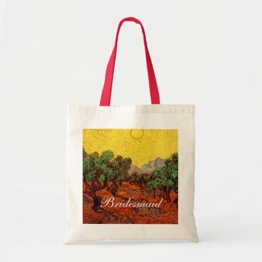 Bruiloften,Vincent van Gogh Olijfbomen Tote Bag (Voorkant)